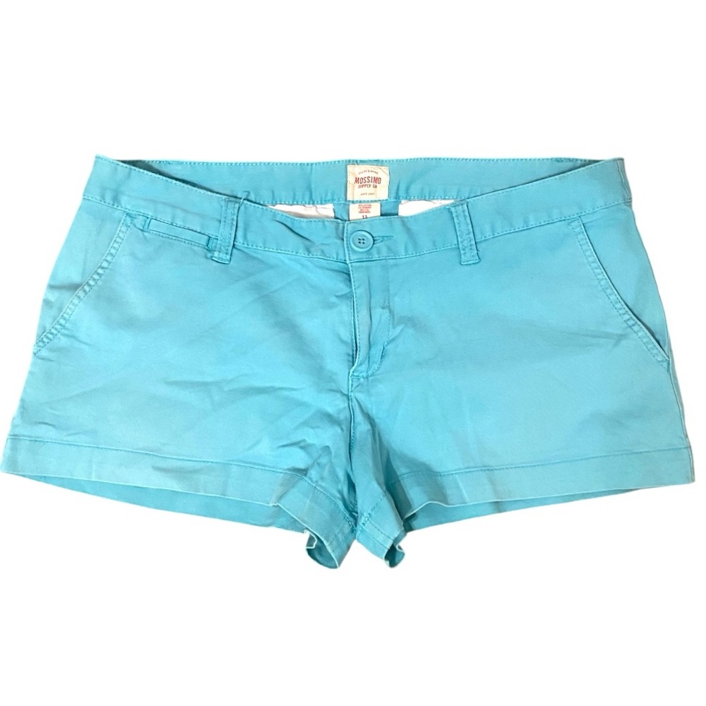 🌑SOLD🌑 Mossimo Supply Co. Bermuda Aqua Blue Shorts Size Juniors 13